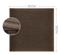 HKM-929875 Soft Bag Self-Adhesive Fabric Headboard with Retro Solid Colors - Various Sizes Available