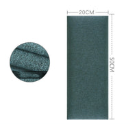HKM-929875 Soft Bag Self-Adhesive Fabric Headboard with Retro Solid Colors - Various Sizes Available