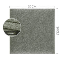 HKM-929875 Soft Bag Self-Adhesive Fabric Headboard with Retro Solid Colors - Various Sizes Available