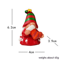 HKM-929939 Modern Resin Craft Christmas Ornaments - Festive Home Decoration