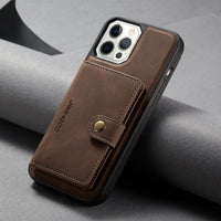HKM-930067 Doka Wallet XR Magnetic Phone Case for Samsung - Multifunctional Imitation Leather Back Cover