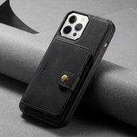 HKM-930067 Doka Wallet XR Magnetic Phone Case for Samsung - Multifunctional Imitation Leather Back Cover