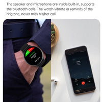 HKM-930323 Smart Bracelet with Bluetooth Calling, Heart Rate & Blood Pressure Monitoring, and Sports Tracking