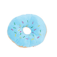 HKM-930451 Eco-Friendly Plush Donut Dog Chew Toy with Sound, 14 cm