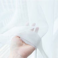 HKM-930515 Modern Light-Permeable Polyester Partition Screens for Living Room and Balcony Windows
