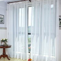 HKM-930515 Modern Light-Permeable Polyester Partition Screens for Living Room and Balcony Windows