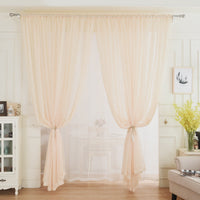 HKM-930515 Modern Light-Permeable Polyester Partition Screens for Living Room and Balcony Windows