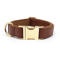 HKM-930515 Simple Color Blocking Household Velvet Pet Collar