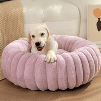 HKM-930771 Warm Plush Rabbit Nest Bed for Dogs and Cats, Available in Multiple Sizes