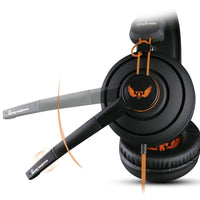 HKM-931027 Esports Gaming Headset with Enhanced Sound Performance and Omnidirectional Microphone