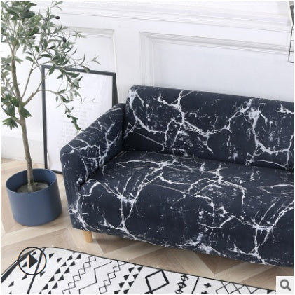 HKM-931027 Modern Stretch Kaleidoscope Sofa Cover - Elastic, Durable, and Stain-Resistant Fabric 보호하는 커버