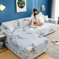 HKM-931027 Modern Stretch Kaleidoscope Sofa Cover - Elastic, Durable, and Stain-Resistant Fabric 보호하는 커버