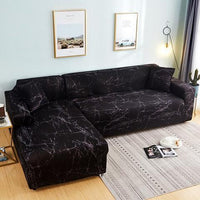 HKM-931027 Modern Stretch Kaleidoscope Sofa Cover - Elastic, Durable, and Stain-Resistant Fabric 보호하는 커버