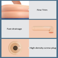 HKM-931219 Automatic Inflatable Rectangular Tanning Tub Pool - 210x150x58cm Water Spa