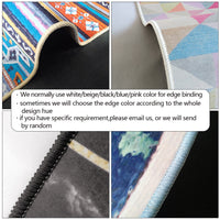 HKM-931347 Soft Felt Anti-Skid Bedroom Bedside Carpet with Non-Stick Performance