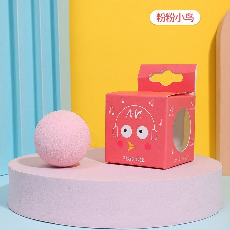 HKM-931411 Interactive Ball Smart Cat Toys, Plush Electric Catnip Training Toy, Kitten Touch Sounding Pet Product, Squeak Toy