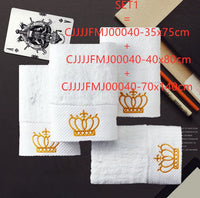 HKM-931539 Custom Embroidered Cotton Towel for Hotels and Spas - Luxurious Bath Towel