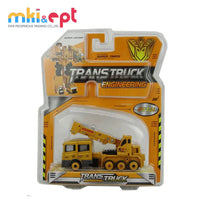 HKM-931603 Die-Cast Transformation Truck Alloy Deformation Crane Toy for Kids ages 2-7