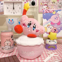 HKM-931795 Cute Cartoon Birthday Cake Plush Toy Doll for Kids with Music Candle Light Feature - Soft, Comforting 11CM-30CM