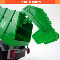 HKM-931923 Friction-Operated 1:16 Scale Garbage Truck Toy for Kids Ages 2-13