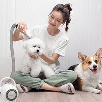 HKM-932051 Pet Grooming Tool for Dogs with 9000Pa Suction, 300W Power, and 1000ml Dust Box