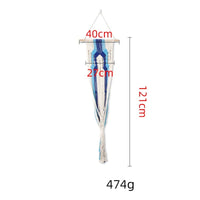 HKM-932115 Handmade Macrame Pet Swing Bed in Cotton - Versatile Design for Indoor and Outdoor Use