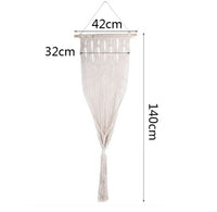 HKM-932115 Handmade Macrame Pet Swing Bed in Cotton - Versatile Design for Indoor and Outdoor Use