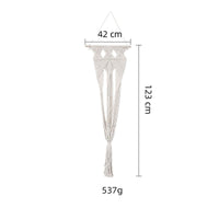 HKM-932115 Handmade Macrame Pet Swing Bed in Cotton - Versatile Design for Indoor and Outdoor Use
