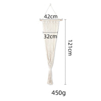 HKM-932115 Handmade Macrame Pet Swing Bed in Cotton - Versatile Design for Indoor and Outdoor Use