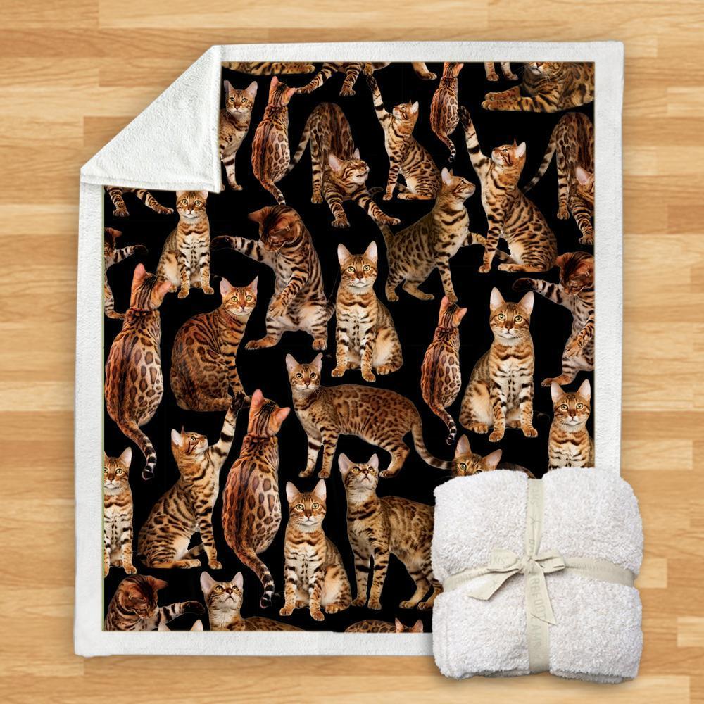 HKM-932115 Modern Printed Flannel Blanket for Dogs - Available in Two Sizes (120x150, 150x200)