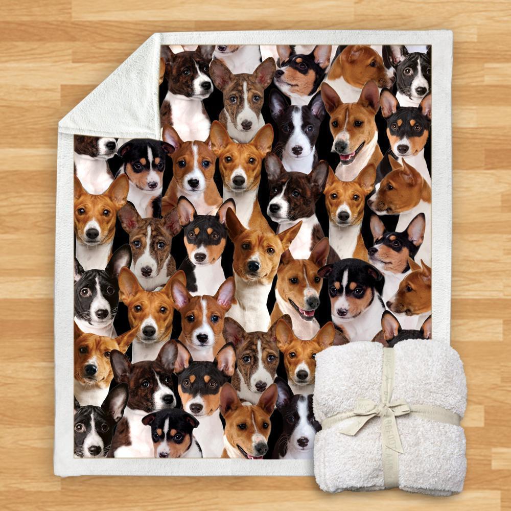 HKM-932115 Modern Printed Flannel Blanket for Dogs - Available in Two Sizes (120x150, 150x200)