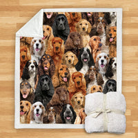 HKM-932115 Modern Printed Flannel Blanket for Dogs - Available in Two Sizes (120x150, 150x200)