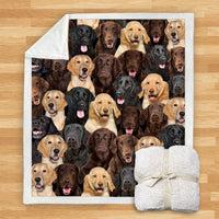 HKM-932115 Modern Printed Flannel Blanket for Dogs - Available in Two Sizes (120x150, 150x200)