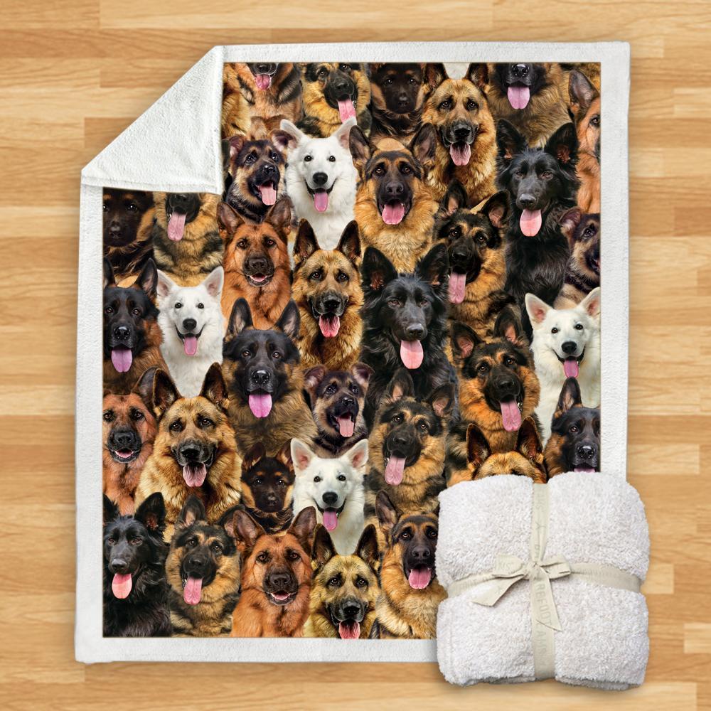 HKM-932115 Modern Printed Flannel Blanket for Dogs - Available in Two Sizes (120x150, 150x200)