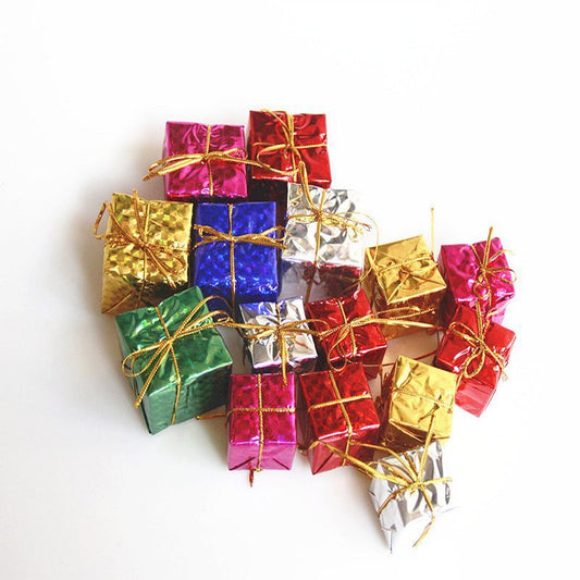 HKM-932243 Colorful Christmas Decoration Set - 12/120 Random Color Plastic and Foam Ornaments