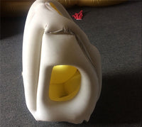 HKM-932243 Inflatable Travel Pillow for Airplane and Train Comfort