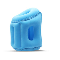 HKM-932243 Inflatable Travel Pillow for Airplane and Train Comfort