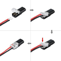 HKM-932307 LED Removable Connector Power Conductor for Lighting Applications, 0.35-0.75 mm²