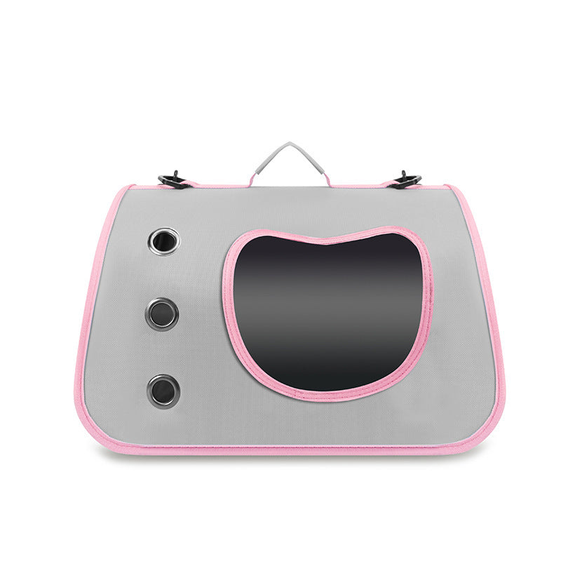 HKM-932307 Portable Pet Crossbody Bag - Breathable and Medium Capacity Design