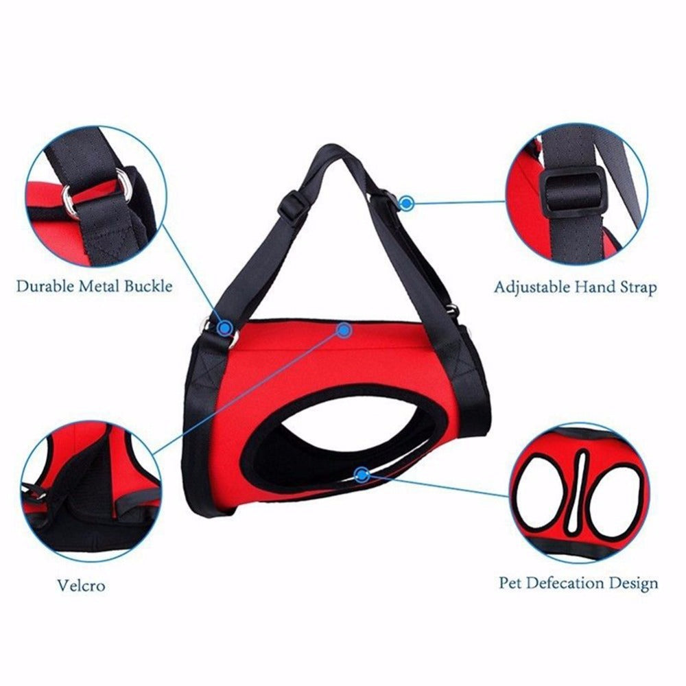 HKM-932307 Single Shoulder Lifting Strap for Dogs and Large Pets - Neoprene Support for Stairs, Cars, and Walks