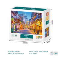 HKM-932691 1000 Piece Educational Jigsaw Puzzle for Adults and Children - Cartoon Design, Brain Development Tool