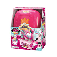 HKM-932947 Kids Princess Light-Up Sound Dressing Table Play Set for Ages 4-9 Years