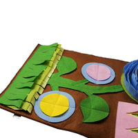 HKM-933075 Pet Sniffing Pad for Stress Relief, Garden Flowers Design, 45x75cm