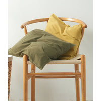 HKM-933075 Retro Washed Cotton Pillow Case - 45x45cm & 30x50cm Options
