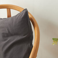 HKM-933075 Retro Washed Cotton Pillow Case - 45x45cm & 30x50cm Options