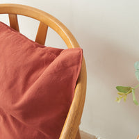 HKM-933075 Retro Washed Cotton Pillow Case - 45x45cm & 30x50cm Options