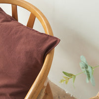HKM-933075 Retro Washed Cotton Pillow Case - 45x45cm & 30x50cm Options