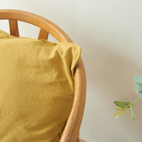 HKM-933075 Retro Washed Cotton Pillow Case - 45x45cm & 30x50cm Options