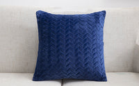 HKM-933395 Plush Sofa Pillowcase Set - 43x43cm with Pillow Core