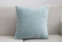HKM-933395 Plush Sofa Pillowcase Set - 43x43cm with Pillow Core